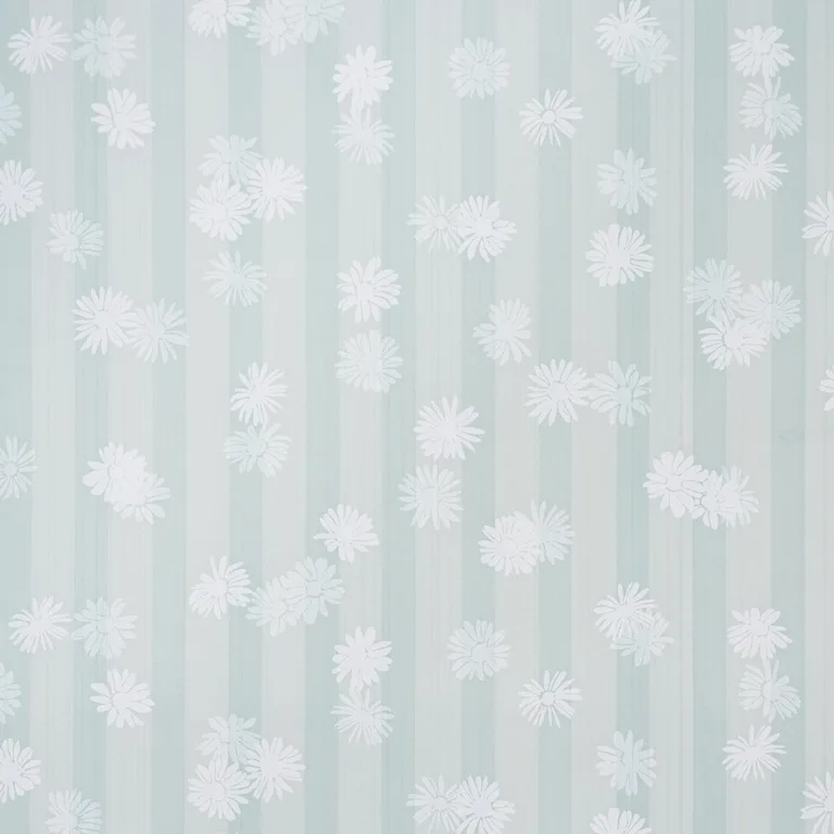 Schumacher TL400040 Jackie's Daisy Harbor Haze fabric swatch