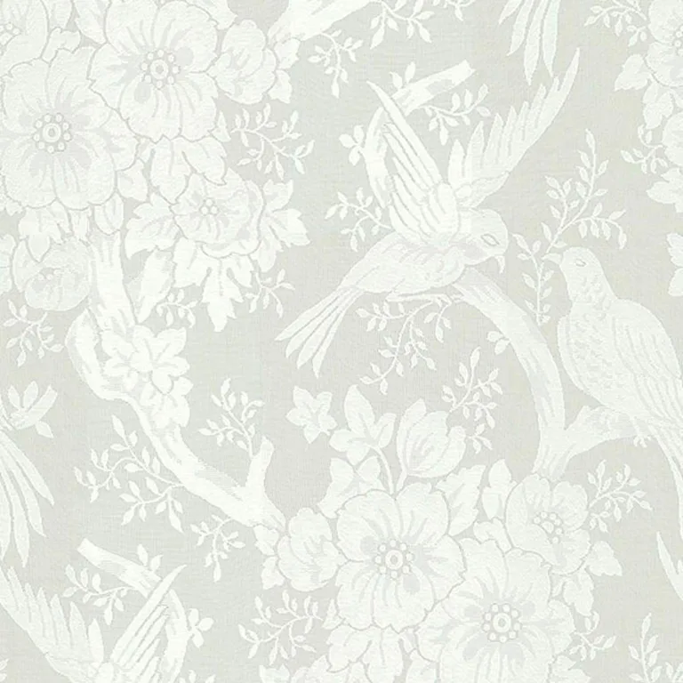 Schumacher 32545 Jacquard Sheer Ii Ivory fabric swatch