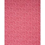 Schumacher 180322 Jagged Maze Pink fabric swatch