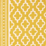 Schumacher 178434 Jake Mimosa fabric swatch
