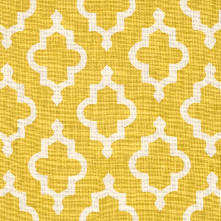 Schumacher 178434 Jake Mimosa fabric swatch