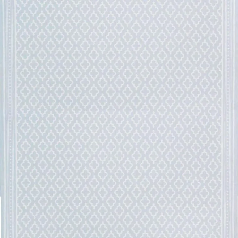 Schumacher 178432 Jake Orpington Blue fabric swatch