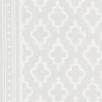 Schumacher 178431 Jake Soft Grey fabric swatch