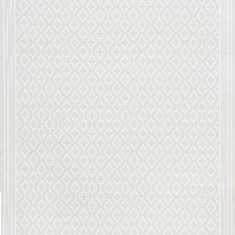 Schumacher 178431 Jake Soft Grey fabric swatch