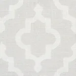 Schumacher 178431 Jake Soft Grey fabric swatch