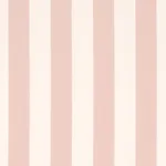 Schumacher 71356 James Stripe Blush fabric swatch