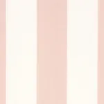 Schumacher 71356 James Stripe Blush fabric swatch
