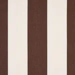 Schumacher 71353 James Stripe Brown fabric swatch