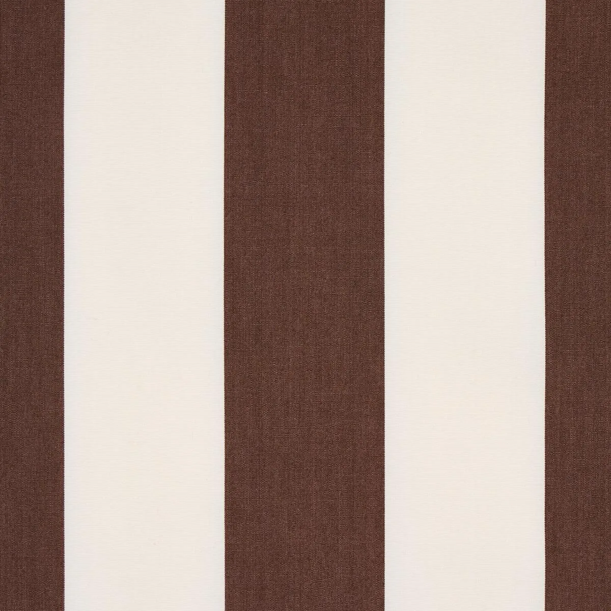 Schumacher 71353 James Stripe Brown fabric swatch