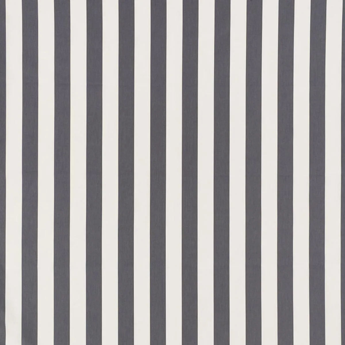 Schumacher 71350 James Stripe Charcoal fabric swatch