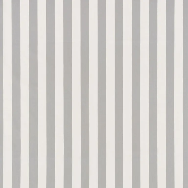Schumacher 71351 James Stripe Grey fabric swatch