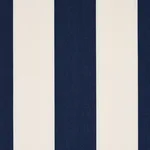 Schumacher 71354 James Stripe Navy fabric swatch