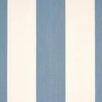 Schumacher 71355 James Stripe Sky fabric swatch