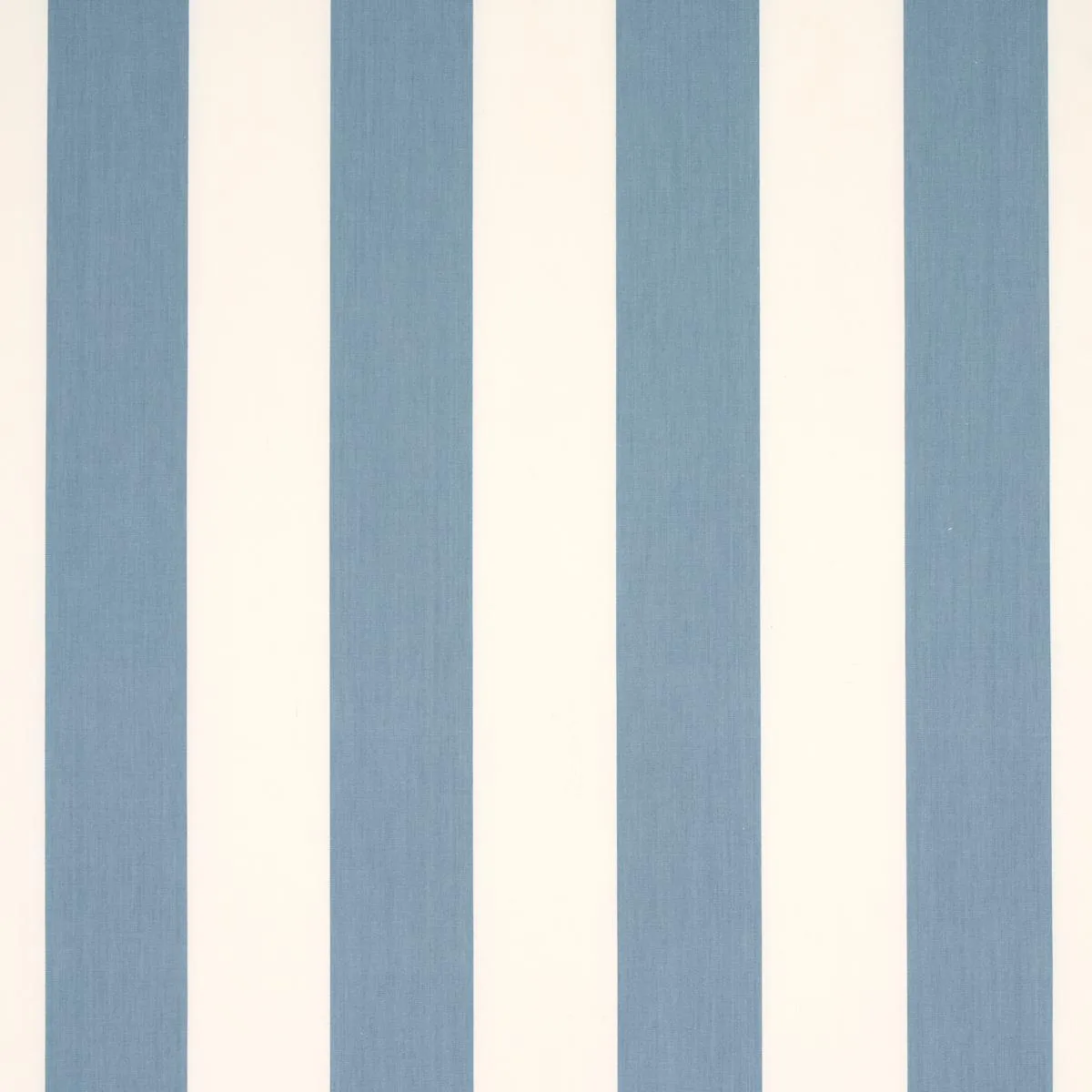 Schumacher 71355 James Stripe Sky fabric swatch