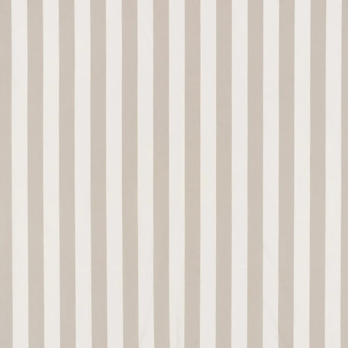 Schumacher 71352 James Stripe Taupe fabric swatch