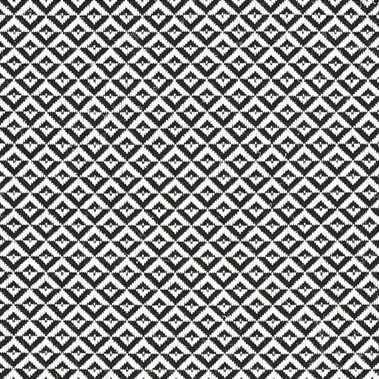 Schumacher 69845 Jamison Black fabric swatch