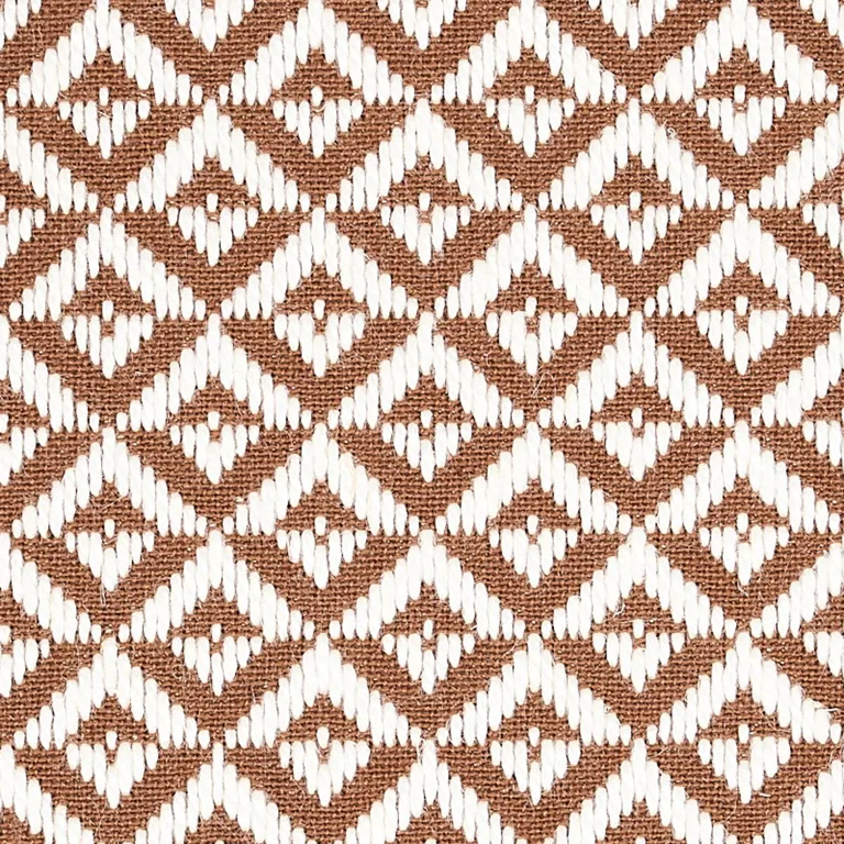 Schumacher 69844 Jamison Mocha fabric swatch