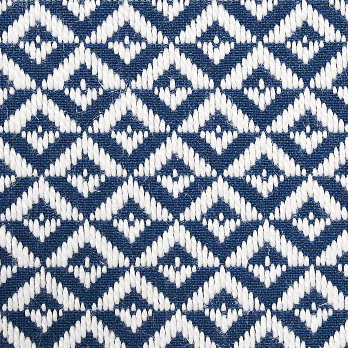 Schumacher 69842 Jamison Navy fabric swatch