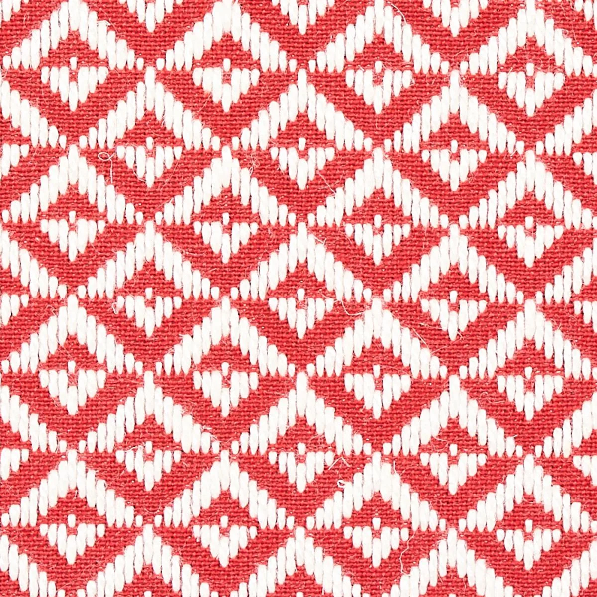 Schumacher 69843 Jamison Poppy fabric swatch