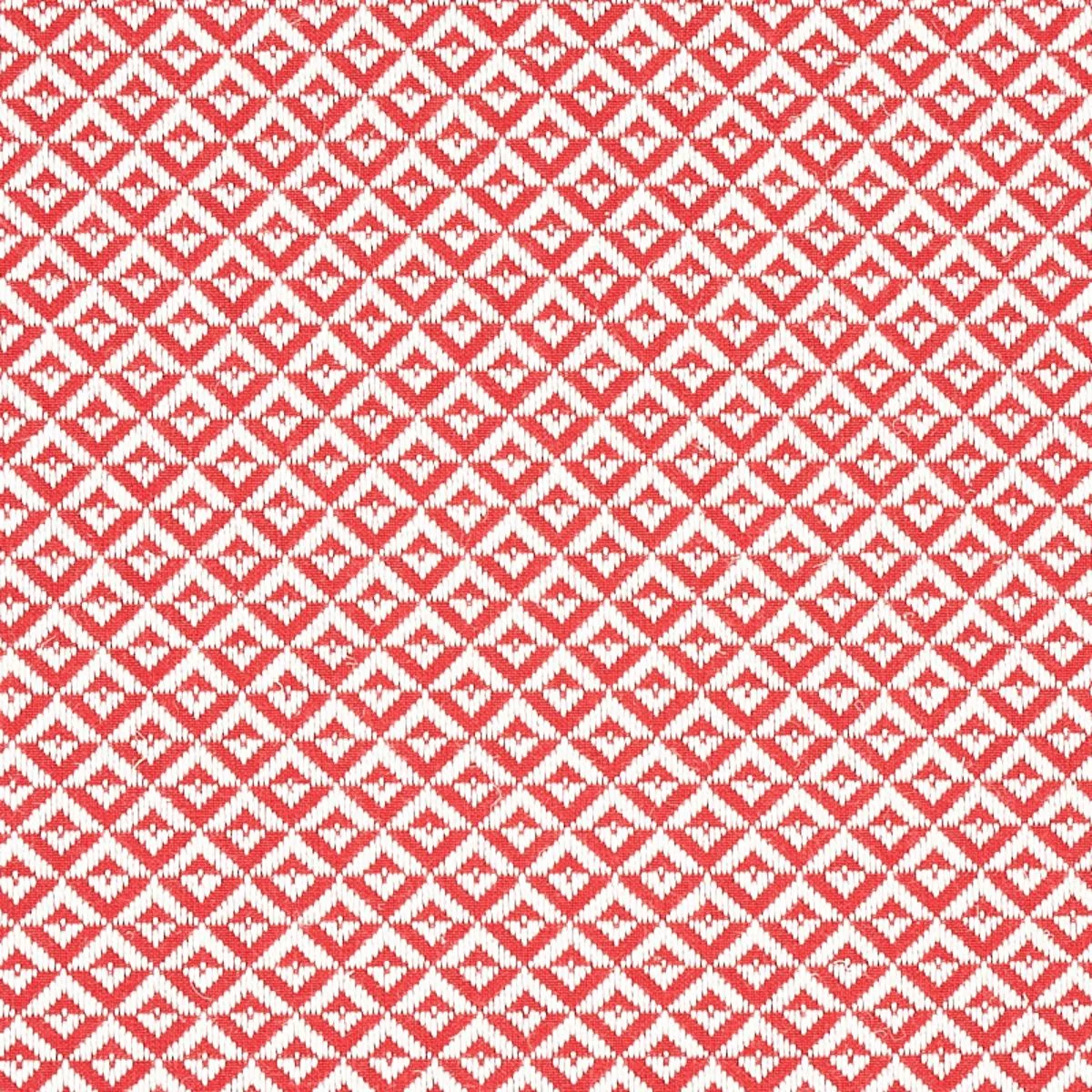 Schumacher 69843 Jamison Poppy fabric swatch