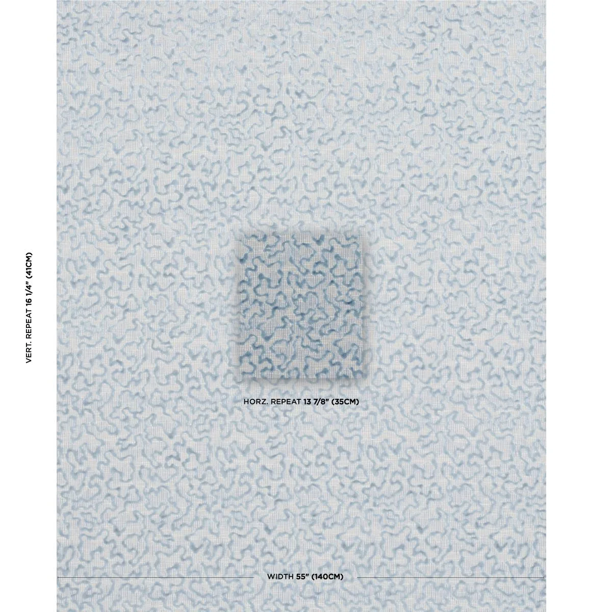 Schumacher 75223 Janis Velvet Moonstone fabric swatch