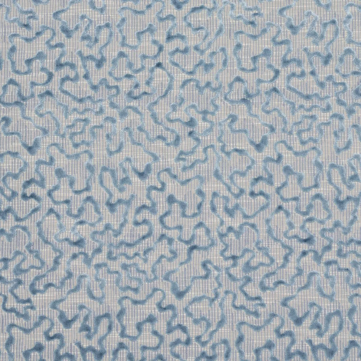 Schumacher 75223 Janis Velvet Moonstone fabric swatch