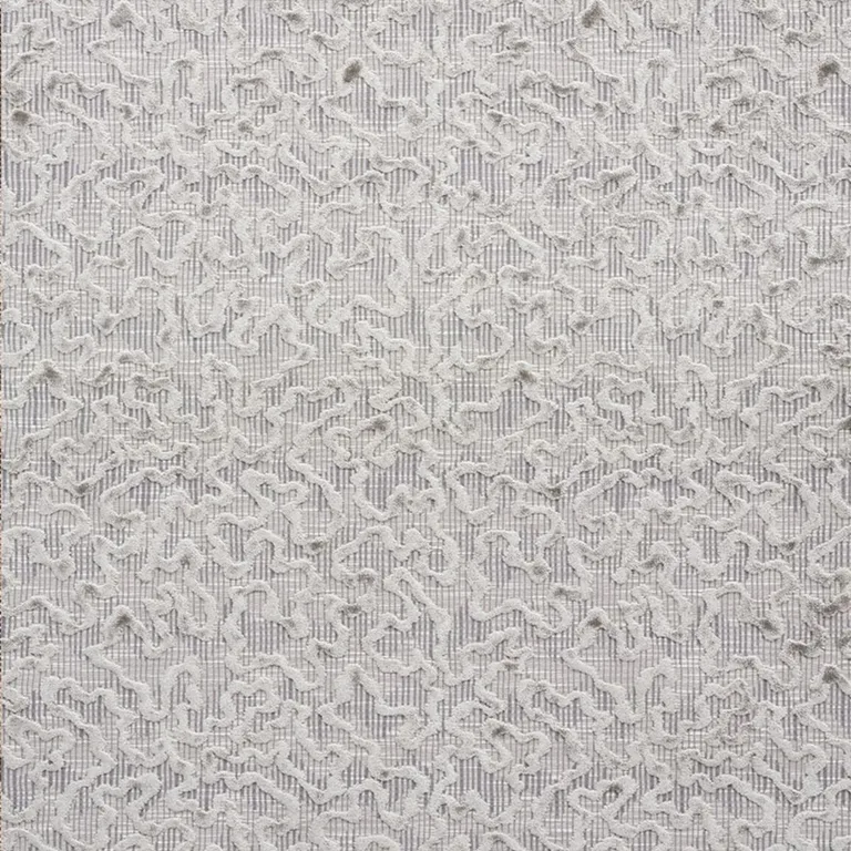 Schumacher 75220 Janis Velvet Pewter fabric swatch
