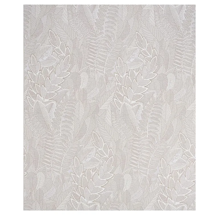 Schumacher 80562 Japura Forest Ivory fabric swatch