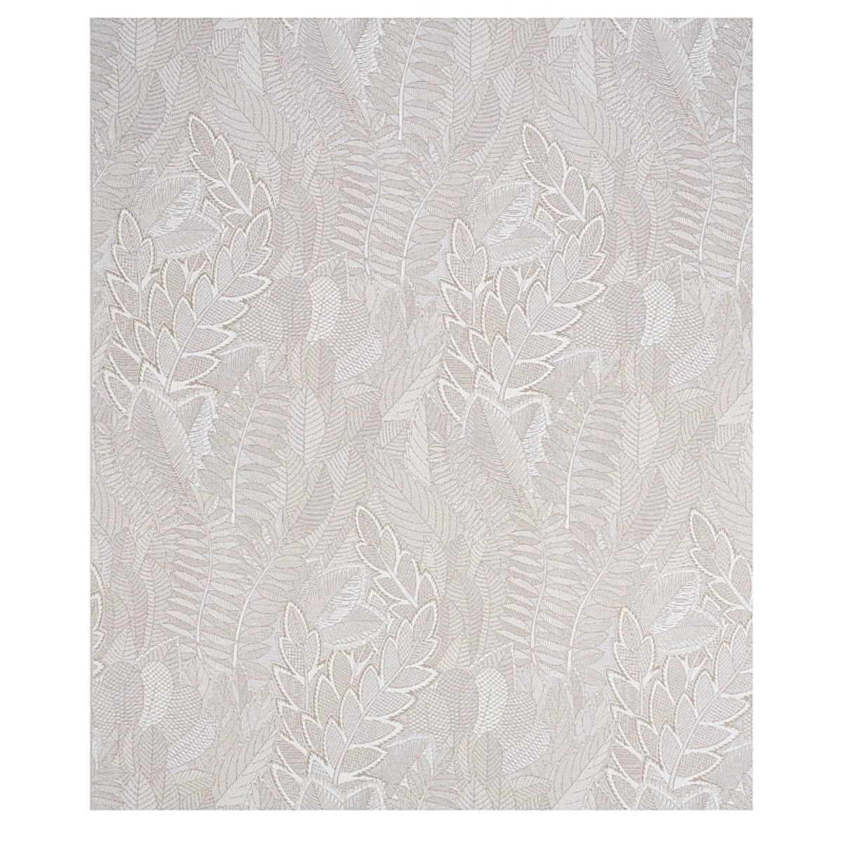 Schumacher 80562 Japura Forest Ivory fabric swatch