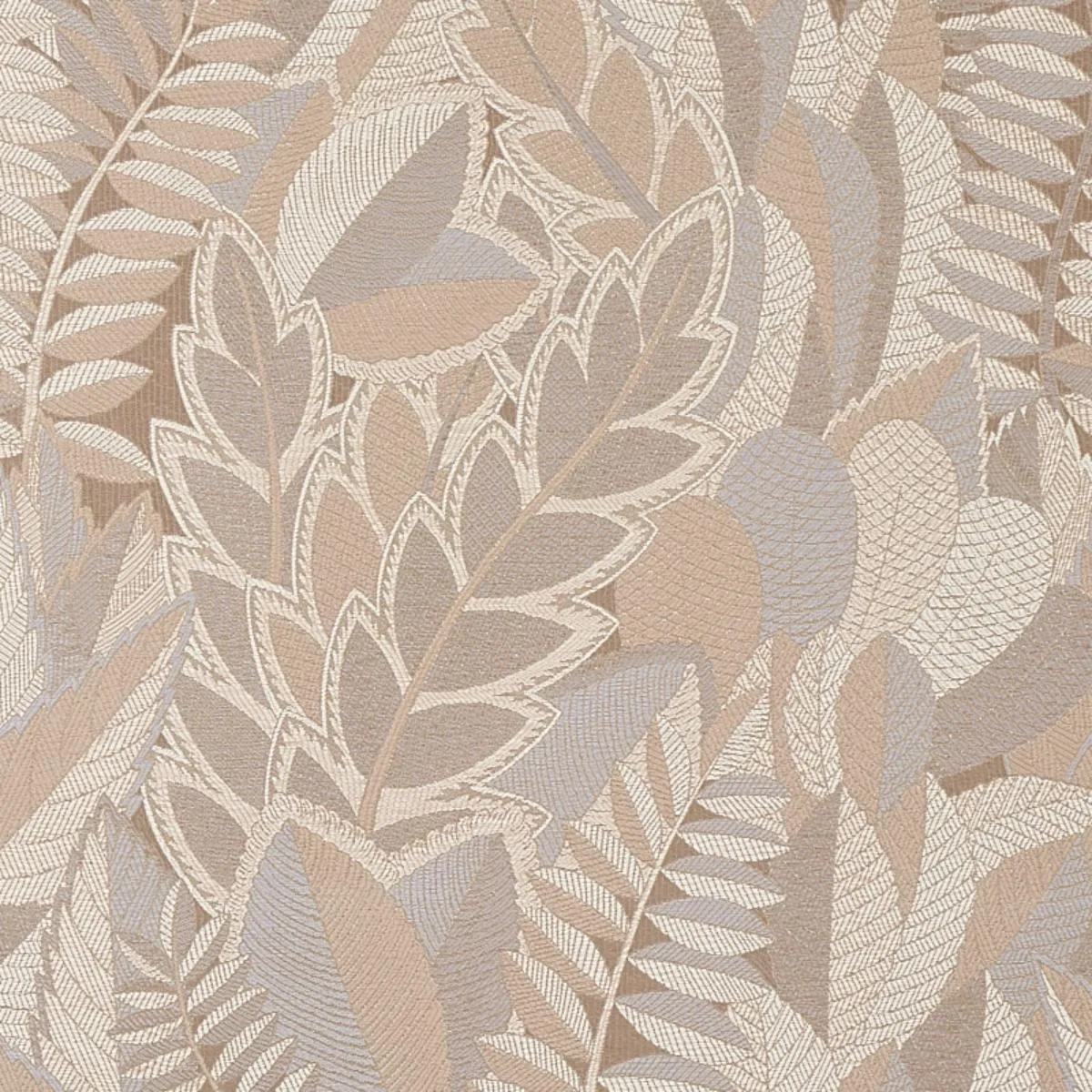Schumacher 80561 Japura Forest Neutral fabric swatch