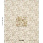 Schumacher 84881 Jardin De Louis PéTale fabric swatch