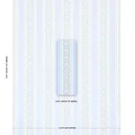 Schumacher 180740 Jasmine Indoor/Outdoor Indigo fabric swatch