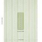 Schumacher 180741 Jasmine Indoor/Outdoor Leaf Green fabric swatch