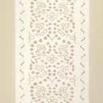 Schumacher 180742 Jasmine Indoor/Outdoor Neutral fabric swatch