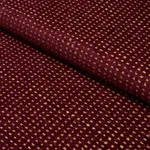 Schumacher 87653 Jasper Performance Chenille Aubergine fabric swatch