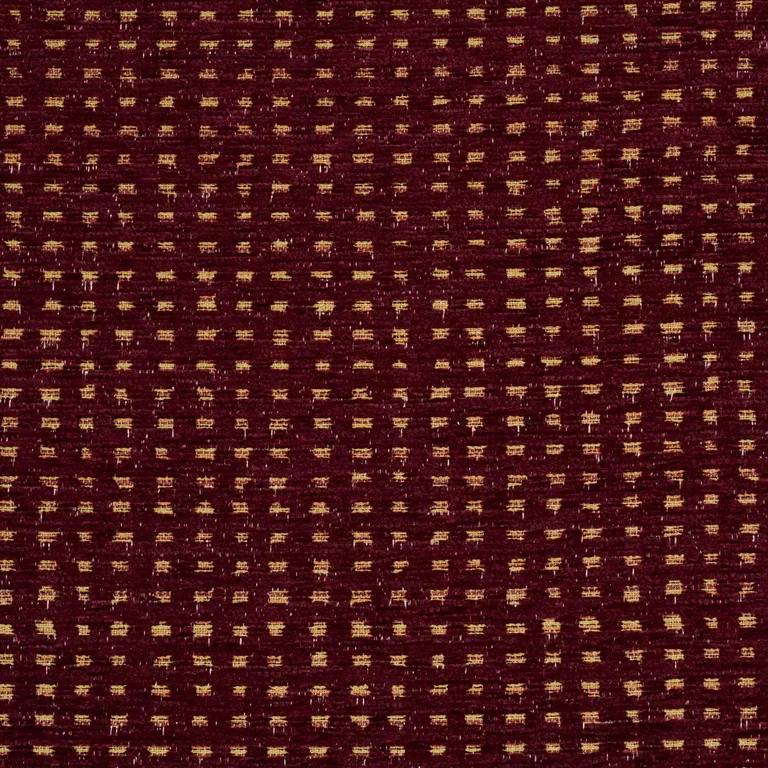 Schumacher 87653 Jasper Performance Chenille Aubergine fabric swatch