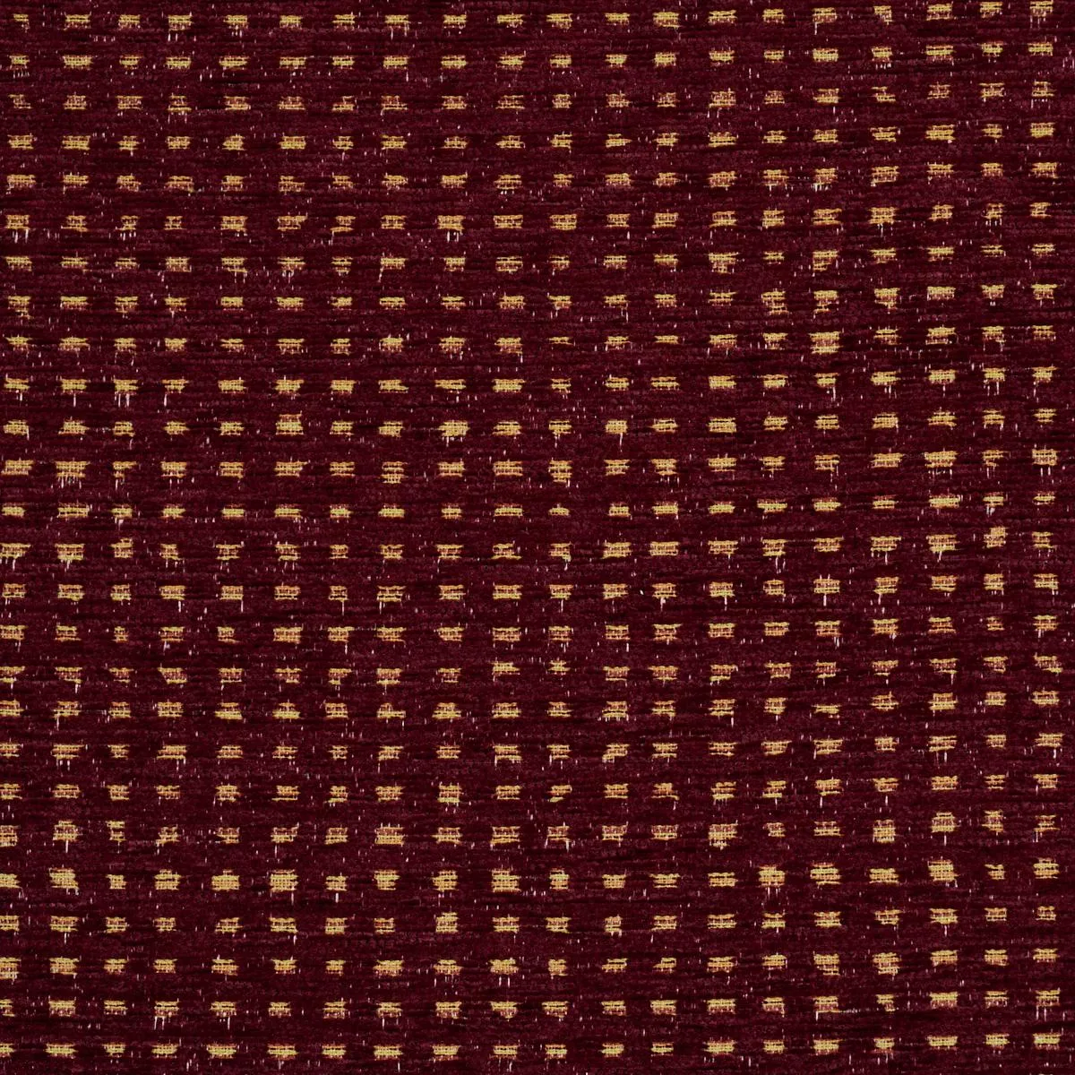 Schumacher 87653 Jasper Performance Chenille Aubergine fabric swatch