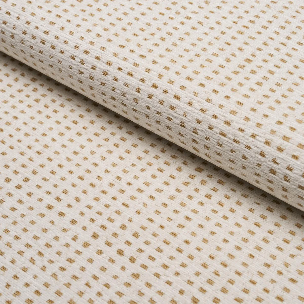 Schumacher 87650 Jasper Performance Chenille Pearl fabric swatch
