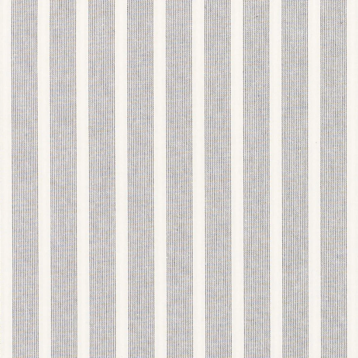Schumacher 71380 Jean Stripe Grey fabric swatch