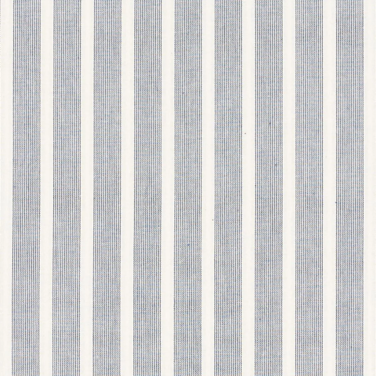 Schumacher 71381 Jean Stripe Navy fabric swatch
