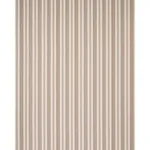Schumacher 85755 Jefferson Tented Stripe Brown fabric swatch