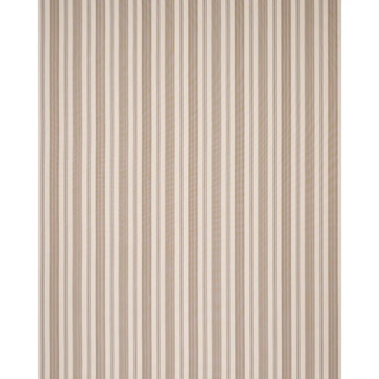 Schumacher 85755 Jefferson Tented Stripe Brown fabric swatch