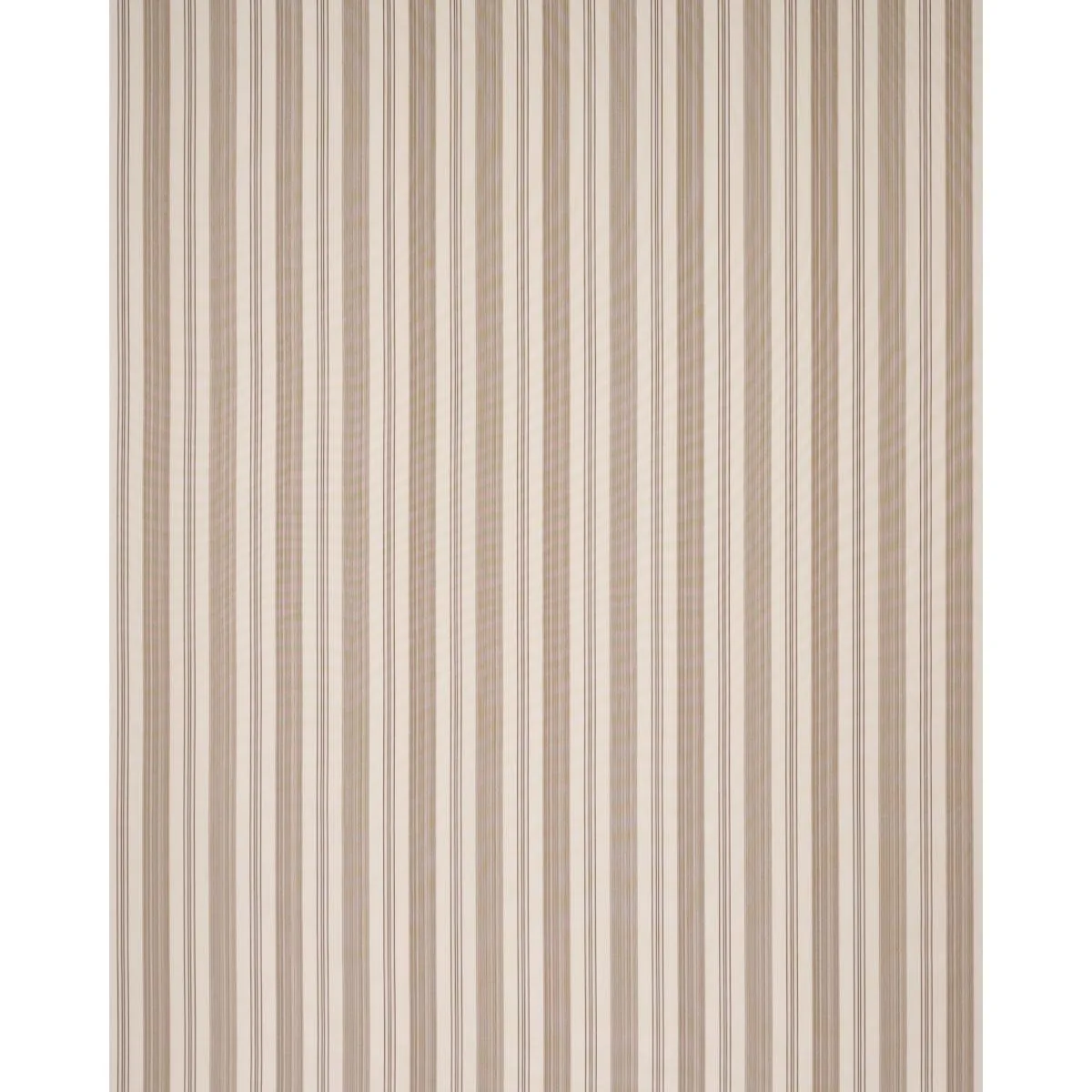 Schumacher 85755 Jefferson Tented Stripe Brown fabric swatch