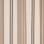 Schumacher 85755 Jefferson Tented Stripe Brown fabric swatch