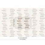 Schumacher 85152 Jensen Sheer Brown fabric swatch