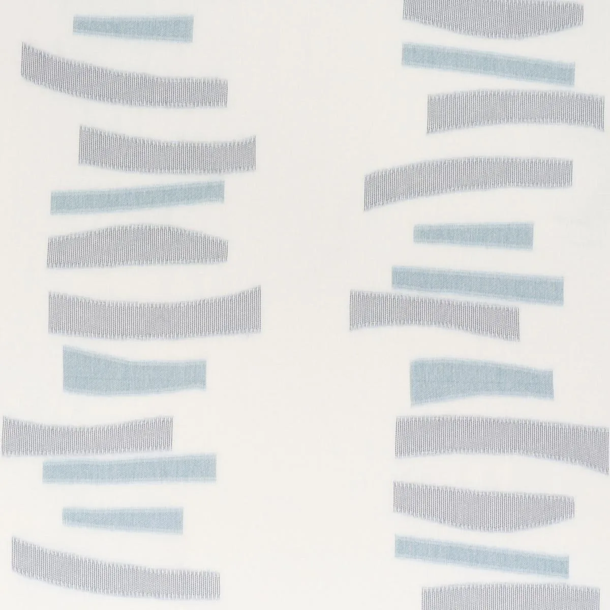 Schumacher 85150 Jensen Sheer Denim fabric swatch