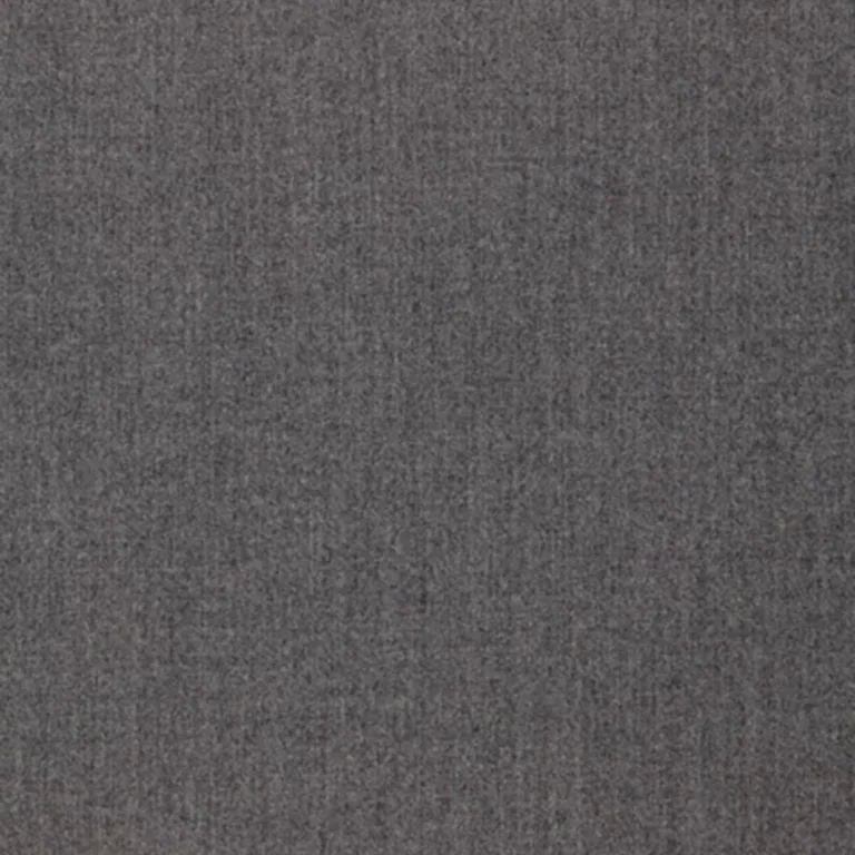 Schumacher 50313 Jermyn Solid Flannel Fog Grey fabric swatch