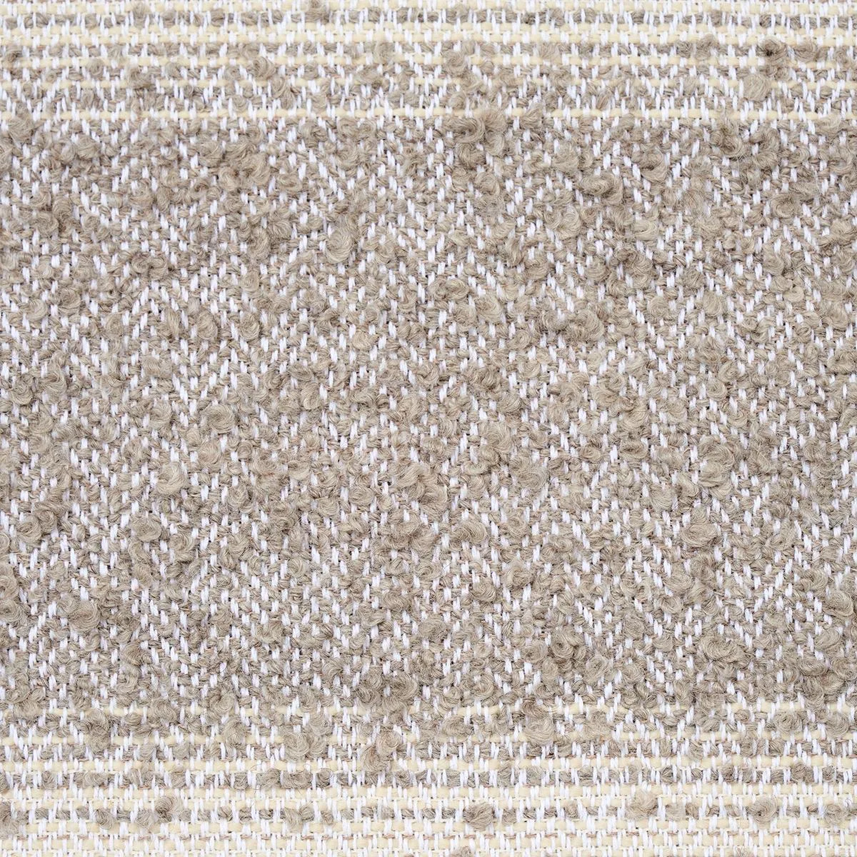 Schumacher 82380 Jessen Alpaca Stripe Fog fabric swatch