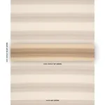 Schumacher 82382 Jessen Alpaca Stripe Natural fabric swatch