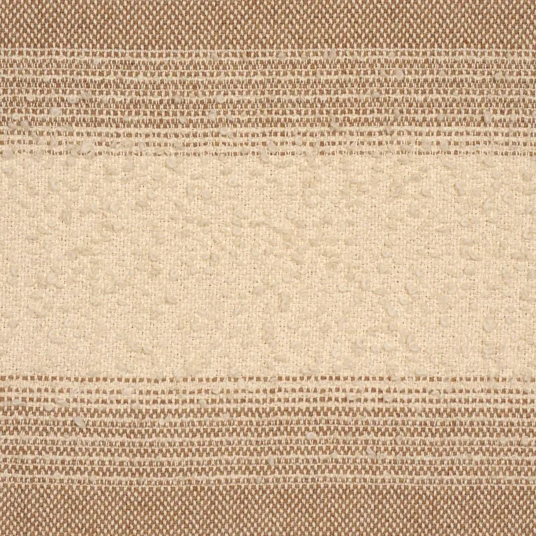 Schumacher 82382 Jessen Alpaca Stripe Natural fabric swatch